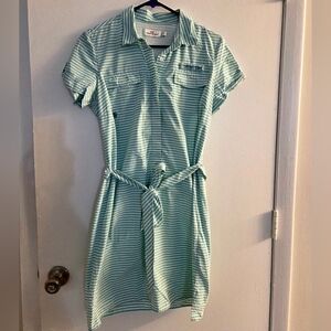 Vineyard VibesWomen's Striped Performance Dress